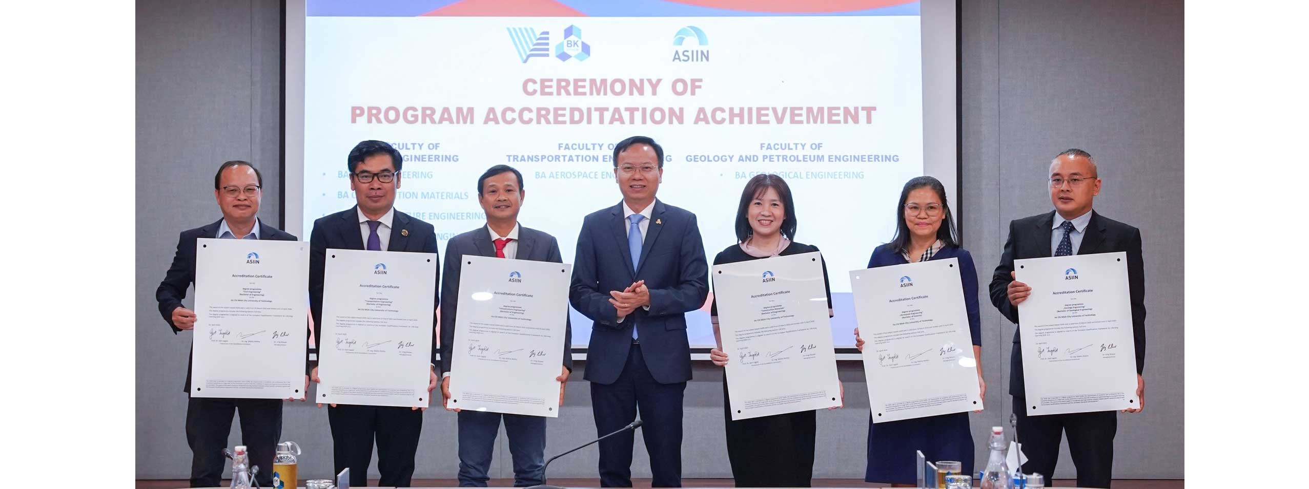 Khoa đạt kiểm định ASIIN ngành KTĐC