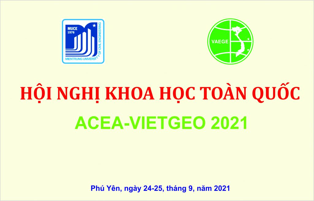 Hội nghị khoa học toàn quốc ACEA-VIETGEO 2021