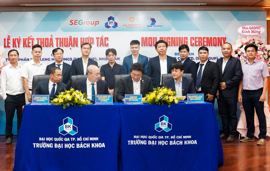 Hợp tác với SE Group, HUDECO và BKAGEOPET xây dựng cầu nông thôn cho địa phương khó khăn