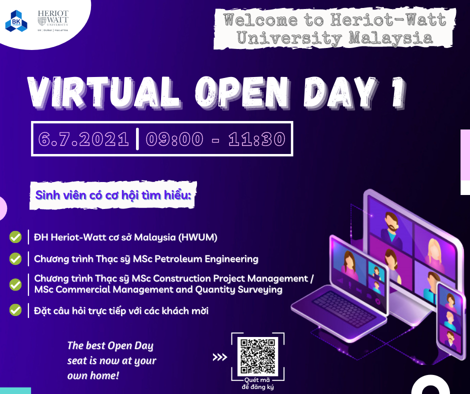 Invitation to Virtual Open Day 1