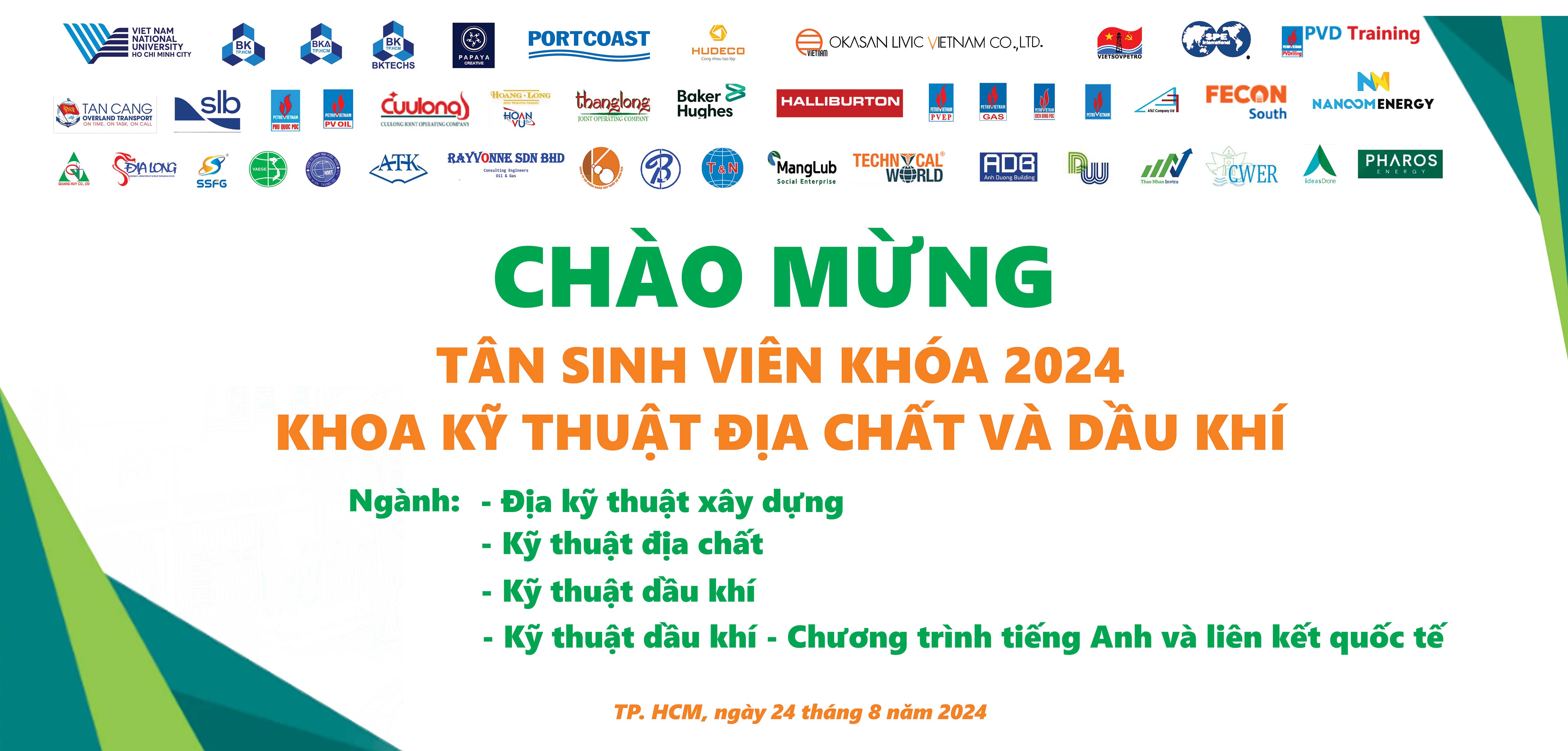 Chương trình lễ Đón Tân sinh viên 2024 Geopet